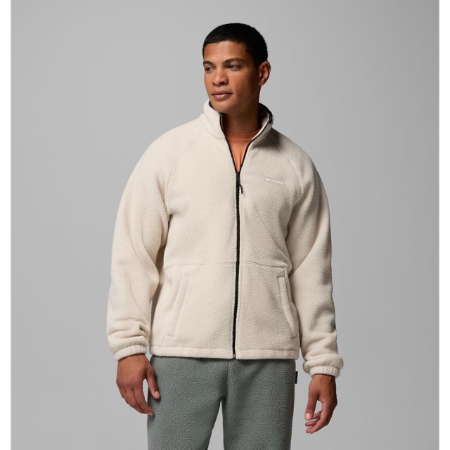 Columbia Timber Crest™ MTR Fleece Full Zip Ανδρική Ζακέτα Fleece Εκρού