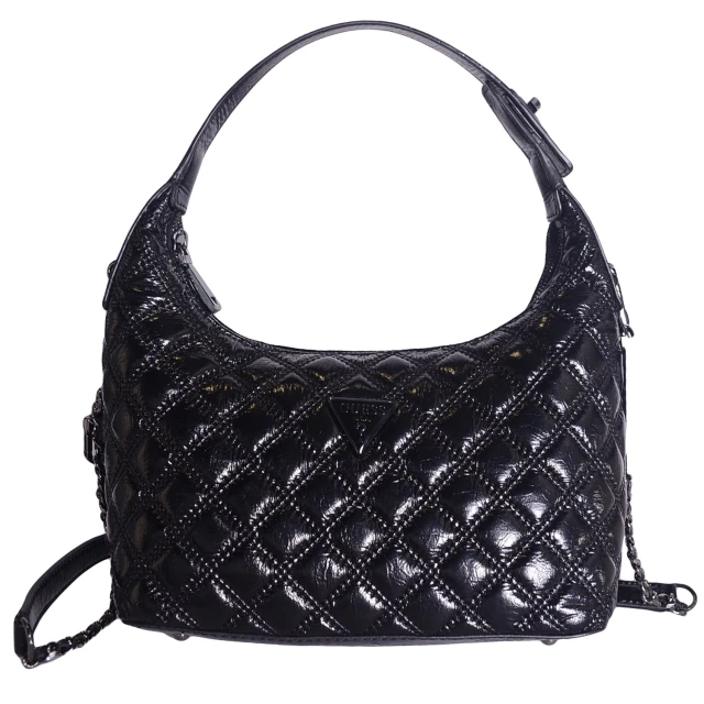 Guess Cessily Hobo Γυναικεια Τσαντα Μαυρη