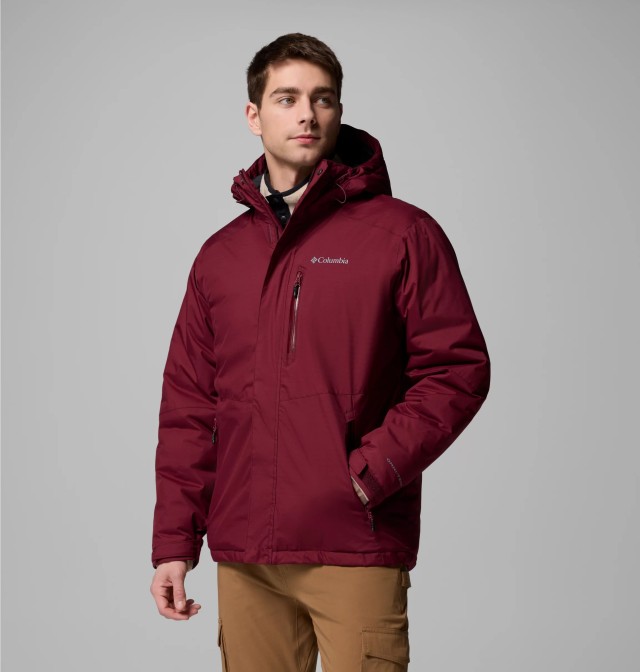 Columbia Oak Harbor™ II Insulated Jacket Ανδρικό Μπουφάν Μπορντό