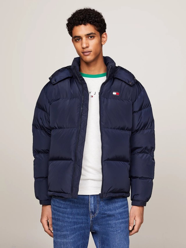 Tommy Hilfiger Tjm Alaska Puffer Ext Ανδρικό Μπουφάν Μπλε