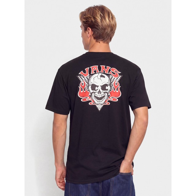 Vans Blaze Head SS Tee Black Ανδρικη Μπλουζα Μαυρο