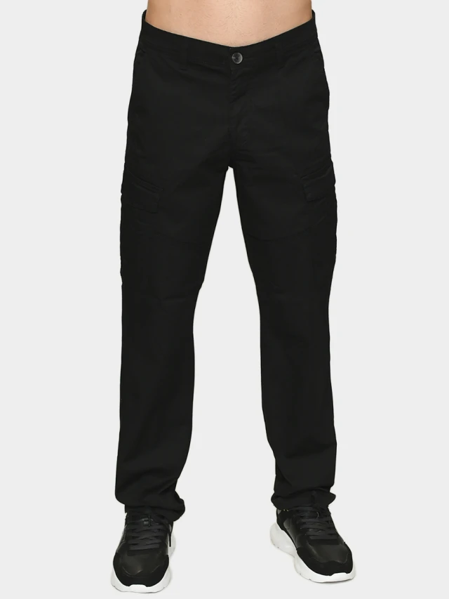 Marcus Conner Cargo Pants Ανδρικο Παντελονι Cargo Μαυρο