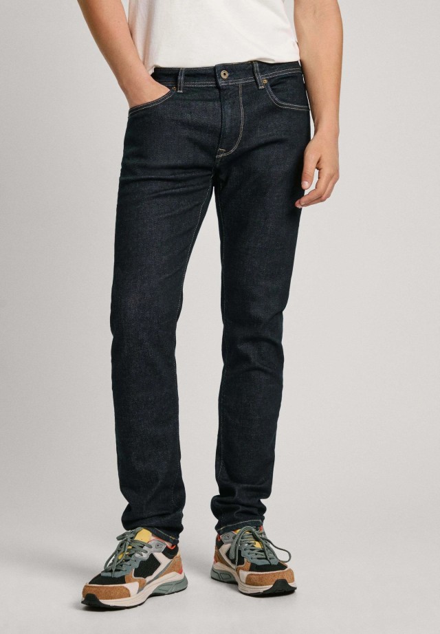 Pepe Jeans Drop 0 Tapered Jeans Stanley Ανδρικό Παντελόνι Τζιν