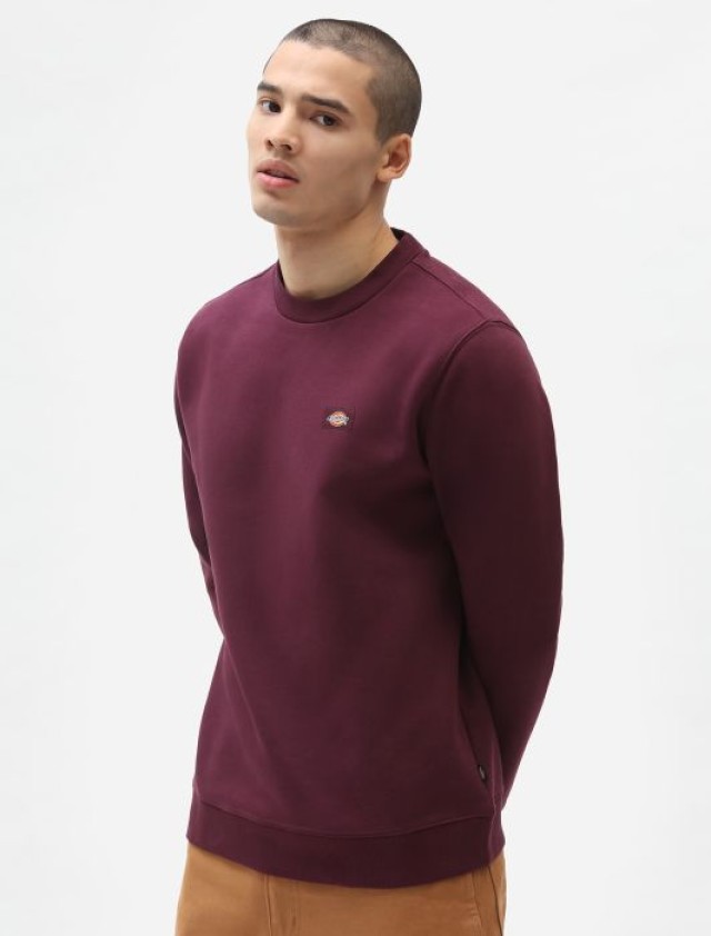 Dickies Oakport Sweatshirt Maroon Ανδρικό Φούτερ Μπορντό