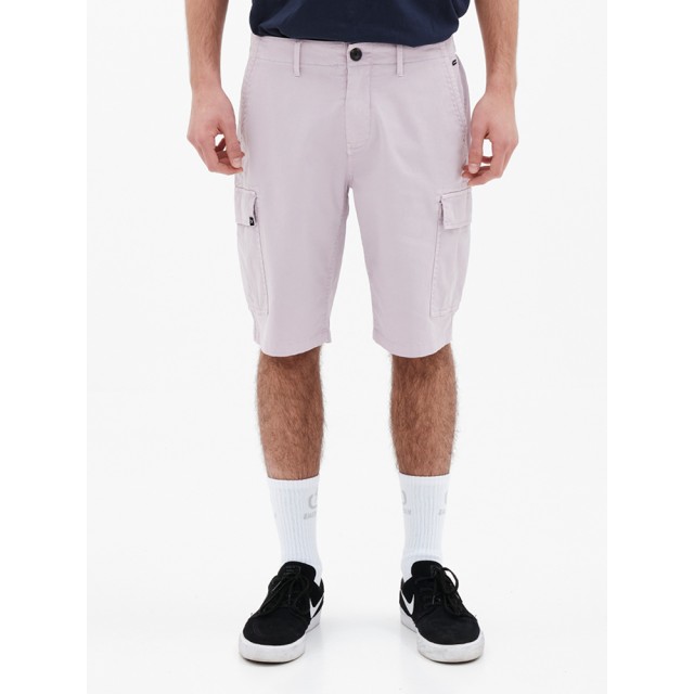 Emerson Mens Stretch Cargo Short Pants Ανδρικη Βερμουδα Cargo ροζ