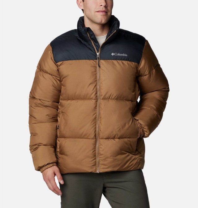 Columbia Puffect™ III Jacket Ανδρικό Μπουφάν Καφέ