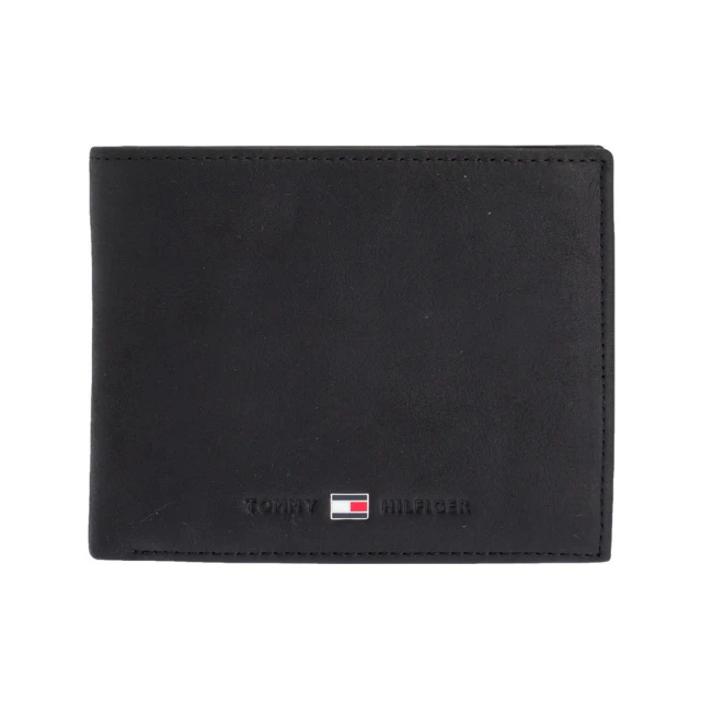 Tommy Hilfiger Johnson Trifold Ανδρικο Πορτοφολι Μαυρο