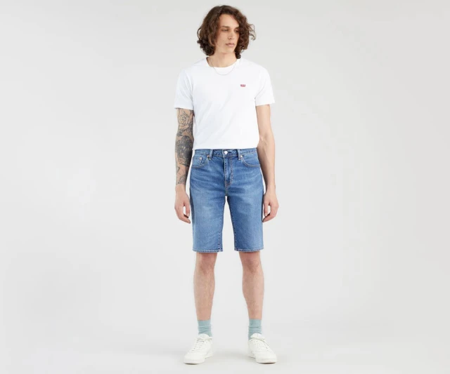 Levis 405 Standard Short Punch Line Ανδρικο Βερμουδα Τζιν