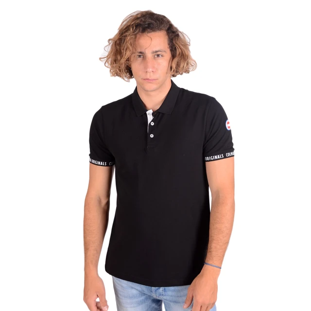 Colmar Polo Μπλουζα Μαυρη
