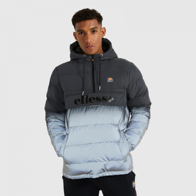 Ellesse Pilazzo Oh Jacket Ανδρικο Μπουφαν Μαυρο-Ασημι