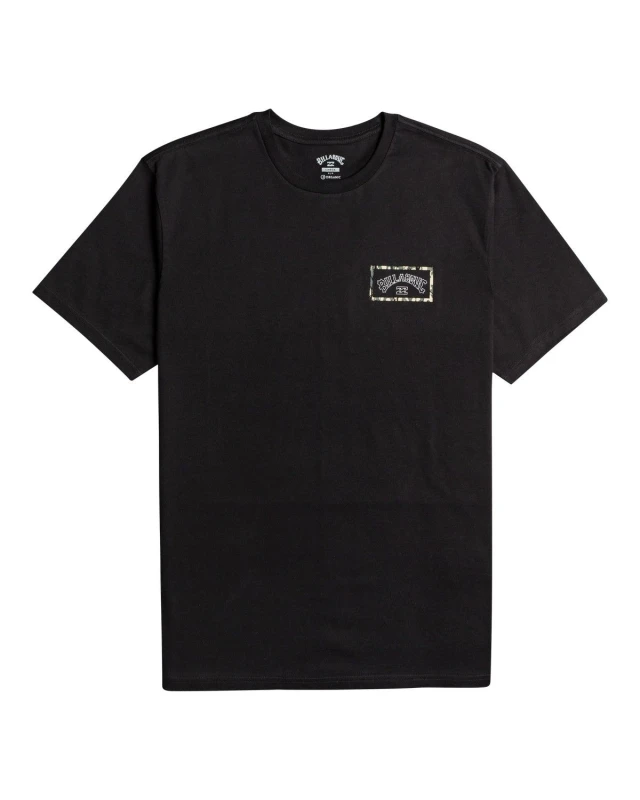 Billabong Adiv Arch Ss Ανδρικh Μπλουζα Μαυρη