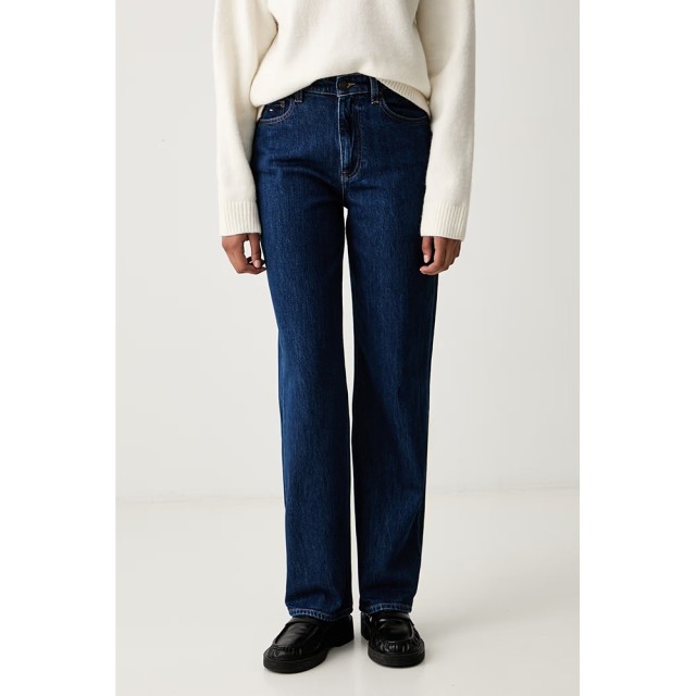 Tommy Hilfiger Layla High Rise Straight Γυναικειο Παντελονι Τζιν