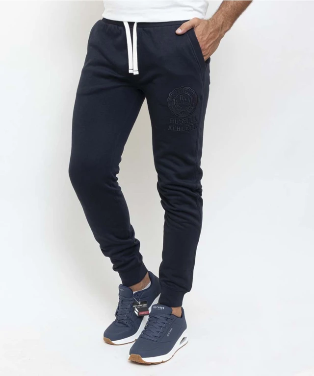 Russell Athletic Cuffed Leg Pant Παντελόνι Φόρμας Μπλε