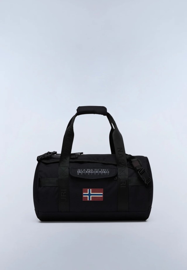 Napapijri Bering Travel Small 1 Black Be Σάκος Μαύρος