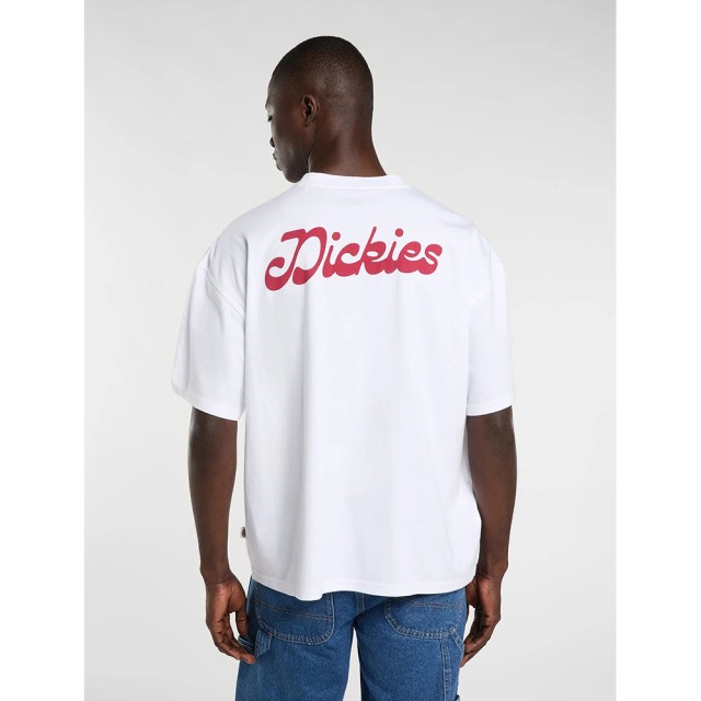 Dickies Cornville Ss Tee Ανδρική Μπλούζα Λευκή