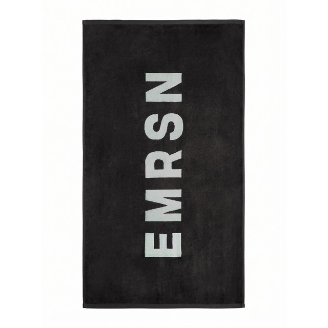 Emerson Beach Towel Πετσετα Θαλασσης Μαυρο