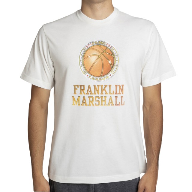 Franklin & Marshall Ανδρικη Μπλουζα Λευκη