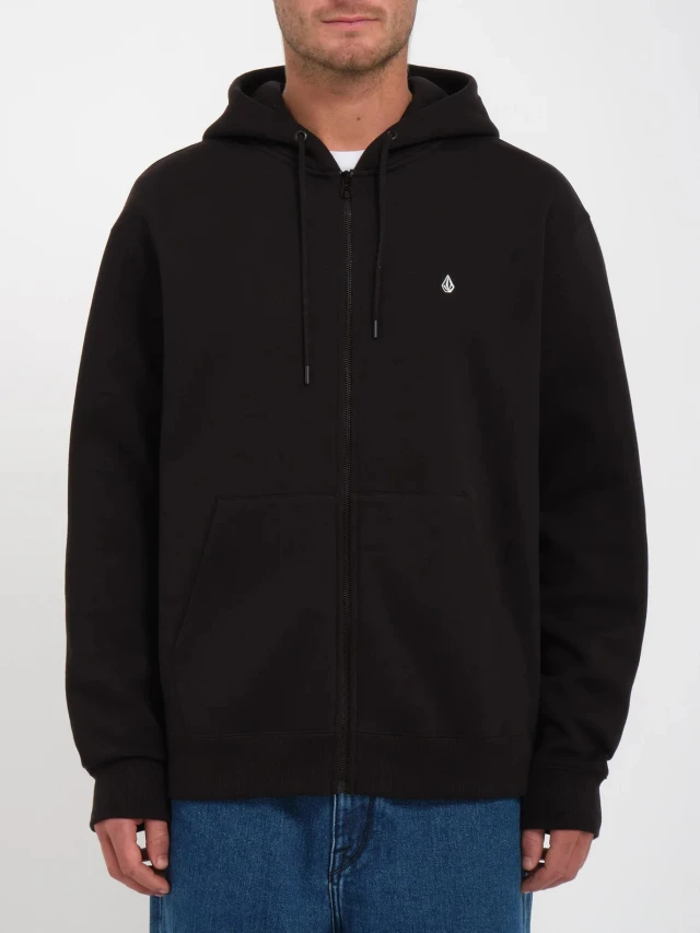 Volcom Mocklov Crew Ανδρική Ζακέτα Φούτερ Μαύρη