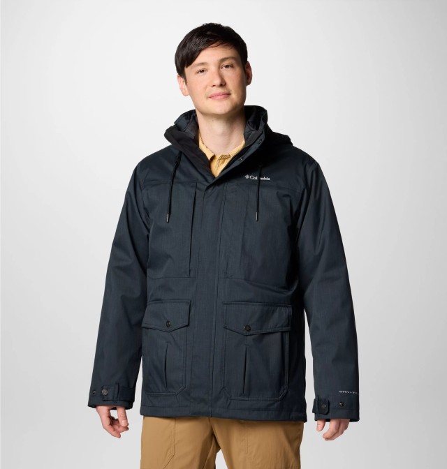 Columbia Horizons Pine™ II Interchange Jacket Ανδρικό Μπουφάν Μαύρο