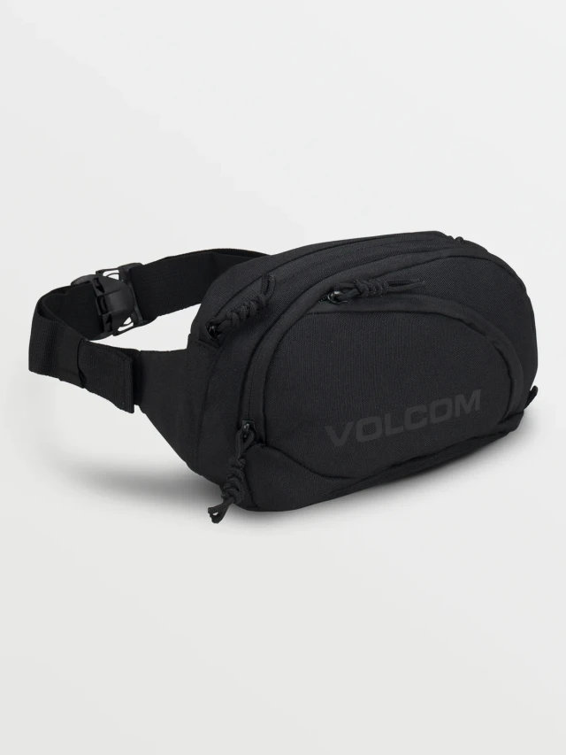 Volcom Fa Mini Waisted Pack Τσαντακι Μεσης Μαύρo
