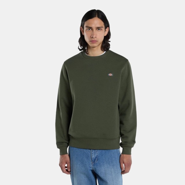 Dickies Oakport Sweatshirt Ανδρικό Φούτερ Λαδί