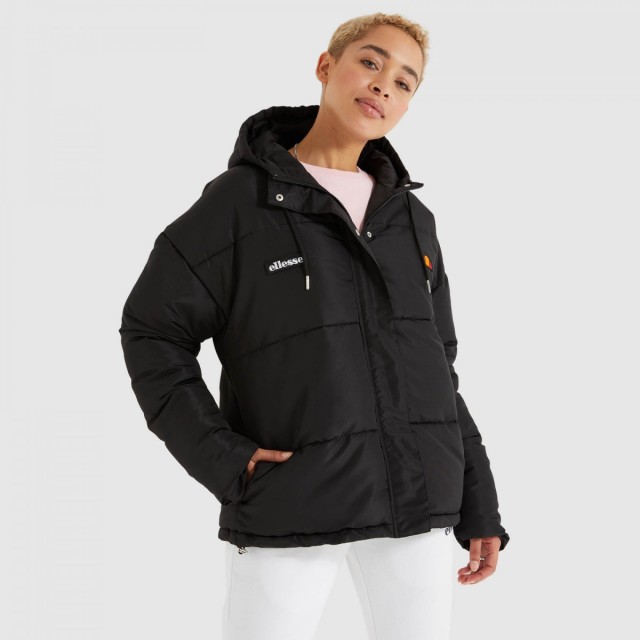 Ellesse Womens Classics Pejo Padded Jacket Γυναικείο Μπουφάν Μαύρο