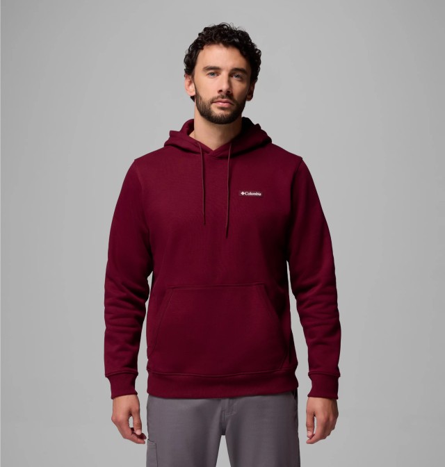Columbia Meridian Creek™ Graphic Hoodie Ανδρικο Φουτερ Μπορντό