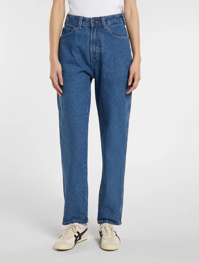 Dickies 993 High Waist Tapered C Classic Γυναικείο Παντελόνι Τζιν