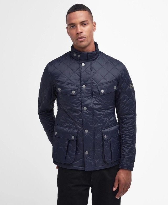 Barbour B.Intl Tourer Ariel Quilt Ανδρικό Μπουφάν Μπλε