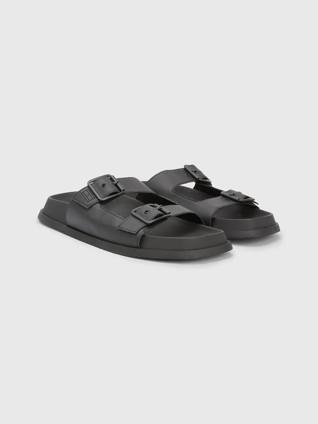 Tommy Hilfiger Tommy Jeans Sandal Ανδρικά Σανδάλια Μαύρα