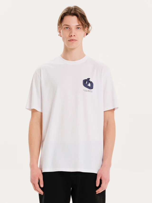 Emerson  Mens s/s T-Shirt Ανδρική Μπλούζα Λευκή