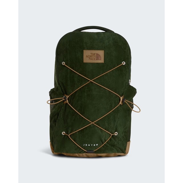 The North Face Jester Pro Bottle Green/Le Τσάντα Backpack Κοτλέ Πράσινο