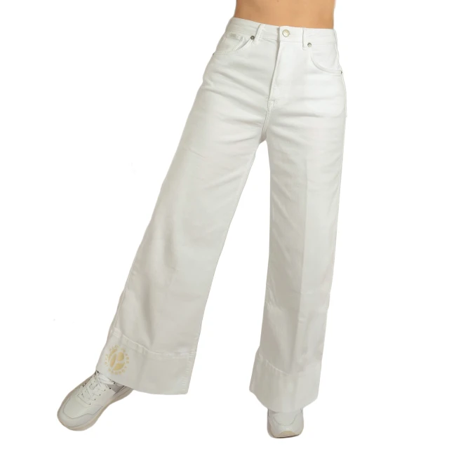 Pepe Jeans E2 Freya White Γυναικειο Παντελονι Τζιν Λευκο
