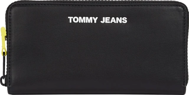 Tommy Hilfiger Tjw Pu Large Za Γυναικειο Πορτοφολι Μαυρο