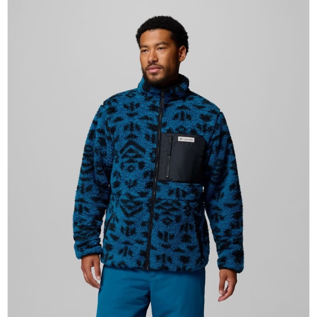 Columbia Winter Pass™ Reversible Fleece Ανδρική Ζακέτα Fleece Μπλε 2πλης οψης
