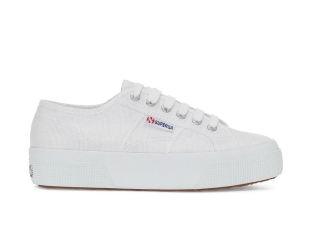 Superga 2740 Platform Γυναικεία Παπούτσια Λευκά