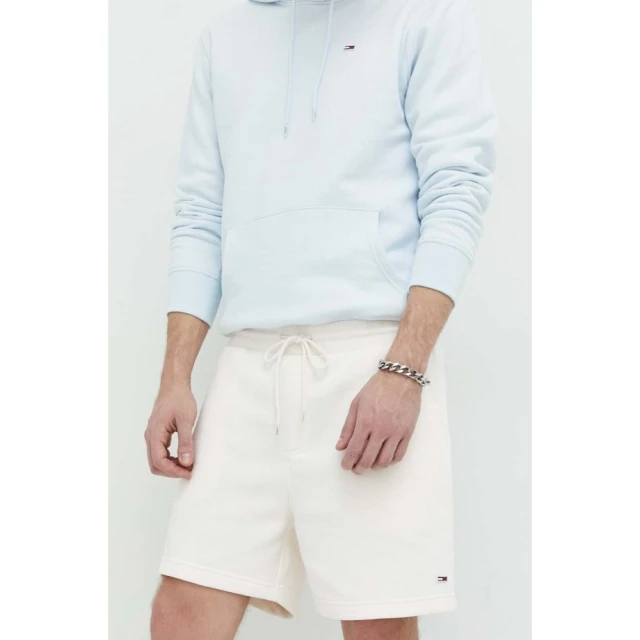 Tommy Hilfiger Tjm Reg Classic Short Ανδρική Βερμούδα Εκρού