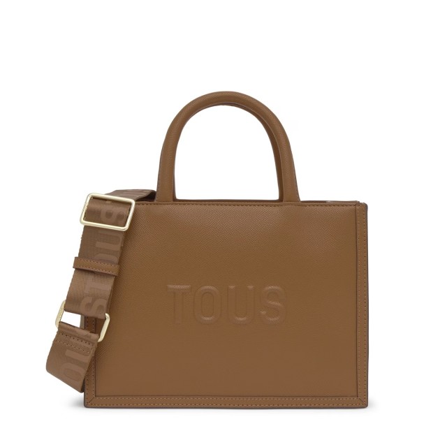 Tous Shopper M. Amaya Tous Brenda Camel Γυναικεία Τσάντα Κάμελ