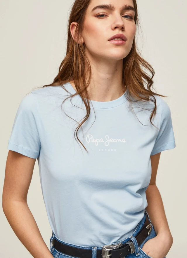 Pepe Jeans Wendy Γυναικεία Μπλούζα Σιελ