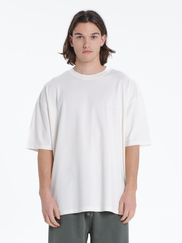 Emerson Mens s/s Oversized T-Shirt Ανδρική Μπλούζα Λευκή