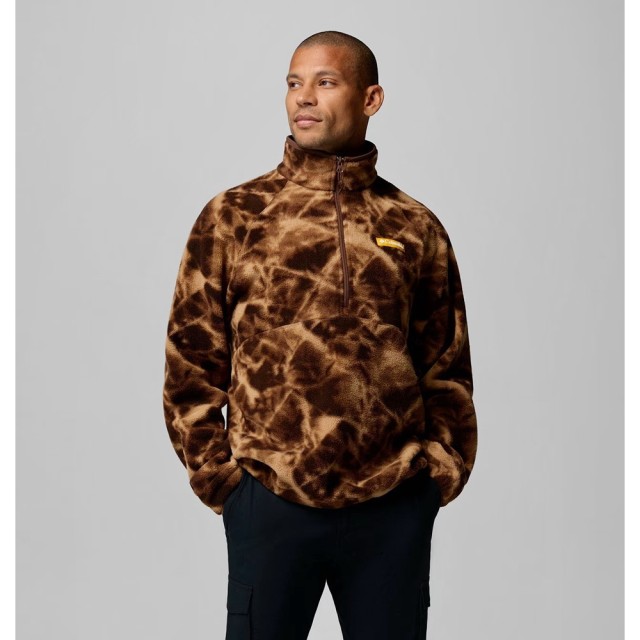Columbia Timber Crest™ MTR Fleece Printed HZ Ανδρικό Fleece Multi Καφέ