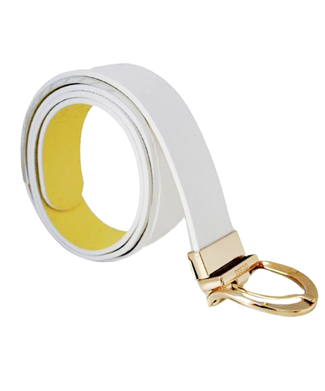 Guess Adj & Rev Pant Belt Γυναικεία Ζώνη Λευκή