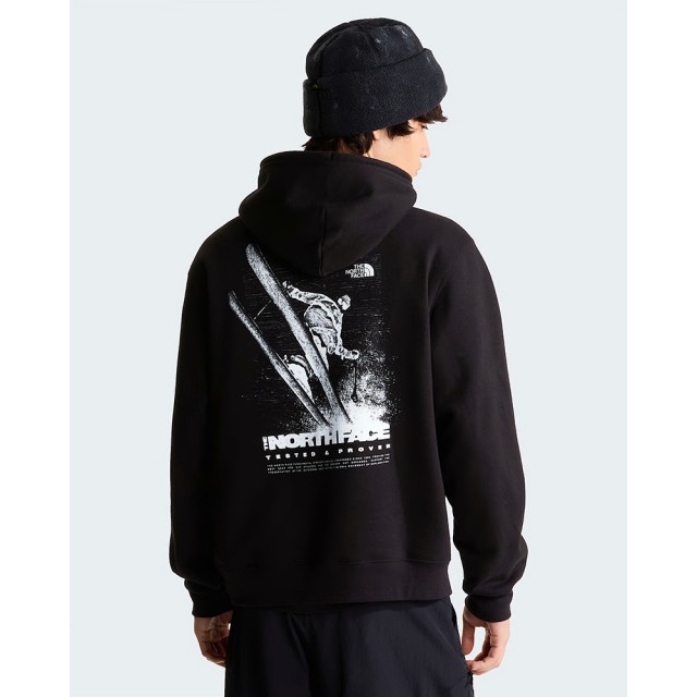 The North Face U tested and proven rel tnf black Ανδρικο Φουτερ Μαύρο
