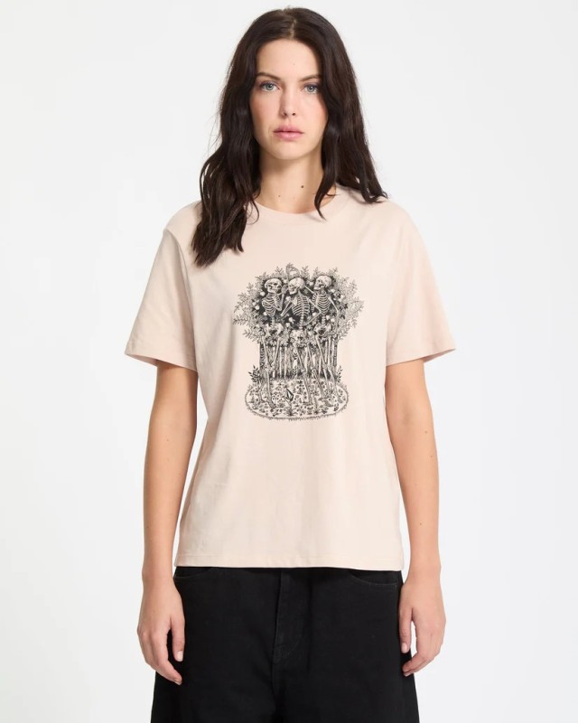 Volcom Radical Daze Up Tee  Γυναικεία Μπλούζα Χακί