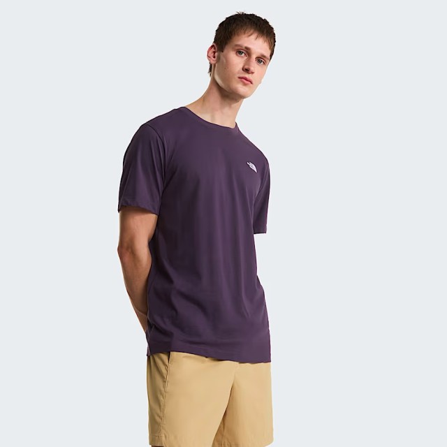 The North Face M Evo Sd Reg Ss Tee Endless Dusk Ανδρική Μπλούζα Μωβ