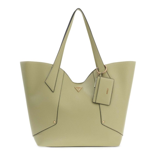 Guess Darcy Large 2 In 1 Tote Γυναικεία Τσάντα Λαδί