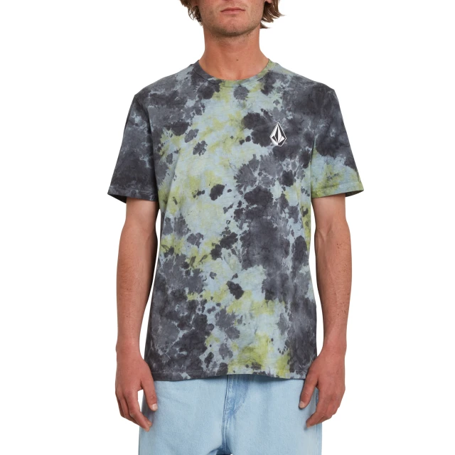 Volcom Iconic Dye Ss Tee Ανδρικη Μπλουζα Multi
