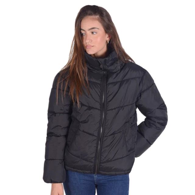 Byoung Ao 2021 Bybomina Puffer Γυναικειο Μπουφαν Μαυρο