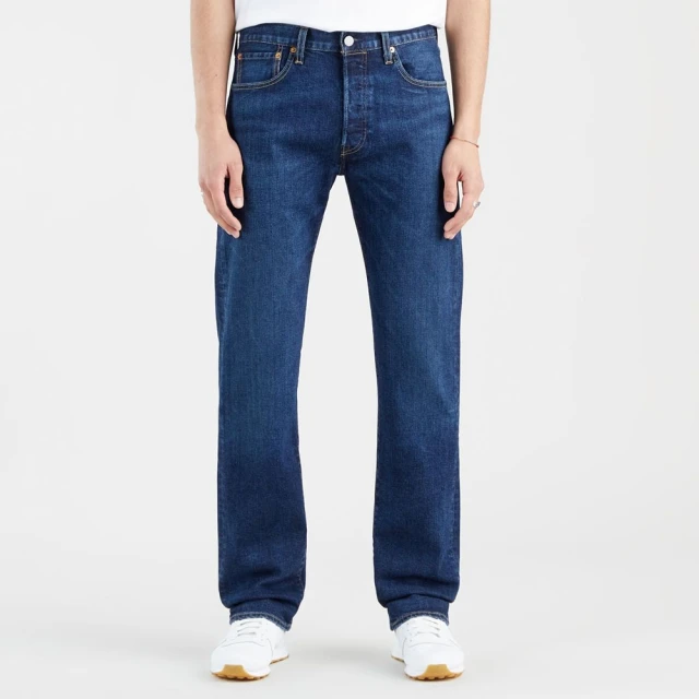 501 LEVIS ORIGINAL DO THE RUMP Dark Indigo - Worn Ανδρικό Παντελονι Τζιν