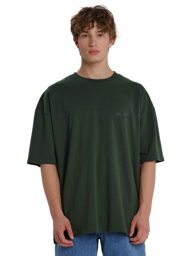 Emerson Mens s/s Oversized T-Shirt Ανδρική Μπλούζα Πράσινο